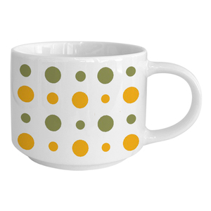 Tasses à expresso en porcelaine fine de haute qualité, vente en gros, couleur jaune, cadeau d'affaires, tasse à thé et à café - Product Image 4