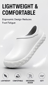 Sabots de chef durables et antidérapants pour hommes et femmes, pour la cuisine, les restaurants, les hôtels et l'industrie de la <span class=keywords><strong>restauration</strong></span> - Product Image 3