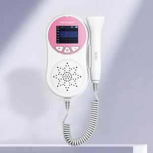 CONTEC10A Doppler fœtal portable à ultrasons, détecteur de rythme <span class=keywords><strong>cardiaque</strong></span> du bébé - Product Image 1