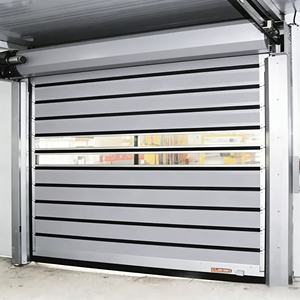 Puerta Enrollable de Alta Velocidad, Puerta Enrollable Automática Industrial Aislada y Resistente al Viento - Product Image 1