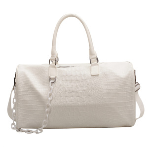 Duffel <strong>Bag</strong> <strong>Women</strong> Waterproof <strong>Weekend</strong> Overnight Crocodile Pattern Leather Carry Overnight <strong>Bag</strong> Colorful Custom Travel <strong>Bags</strong> <strong>for</strong> Men - Product Image 6