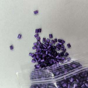 Nhà sản xuất màu tím Pearlescent <span class=keywords><strong>masterbatch</strong></span> sắc tố cho bộ phim nhựa LDPE HDPE polietileno de Baja densidad - Product Image 3