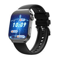Reloj Inteligente con Pantalla Táctil 2025 U21 para Mujer, con Monitor de Ciclo Fisiológico, ECG, Composición Corporal y Rastreador de Salud, Diseño Cuadrado