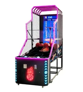 55 Inch Lcd Simulator Basketbal Schieten Machine Vinger Schieten Basketbal Arcade Game Machine