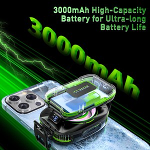 อุปกรณ์ระบายความร้อนโทรศัพท์มือถือ<span class=keywords><strong>แบ</strong></span>บพกพาพร้อม<span class=keywords><strong>แบ</strong></span><span class=keywords><strong>ต</strong></span>เตอรี่ 3000mAh, ระบบทำความเย็น TEC Semiconductor สำหรับ iPhone/<span class=keywords><strong>Samsung</strong></span> - Product Image 4