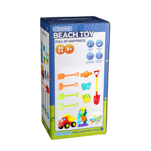 JinYing Water Wheel Dump Truck Bucket Shovels Rakes Watering Can Molds Tool Kit Outdoor Summer Beach Toys - Product Image 6
