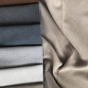 Échantillons de tissu occultant personnalisable en mélange de polyester translucide pour rideaux et cantonnières, avec différentes niveaux de occultation - Product Image 6