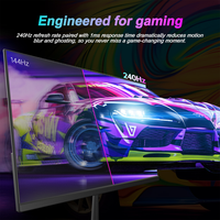 Bolinia 27-Zoll IPS LED Gaming-Monitor 240Hz 2K 5ms Reaktionszeit 72% NTSC Breiter Farbraum Nicht Gebogener PC-Monitor