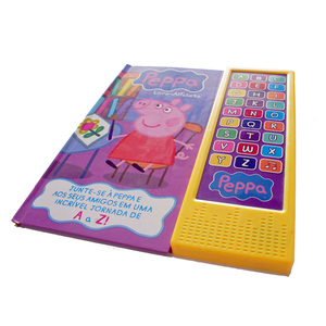 ABC Học Âm Nhạc Trẻ Em Mô-đun Âm Thanh Bảng Nói Chuyện Trẻ Em Nút Sách Âm Thanh - Product Image 3