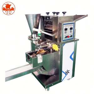 Máquina de productos de grano Uso comercial Máquina formadora de bolas de masa hervida Samosa Spring Roll Gyoza Equipo para la venta - Product Image 5