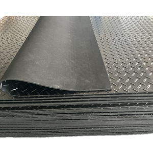HDPE المضادة للانزلاق الأرضيات المؤقتة البولي ايثيلين البلاستيك UHMWPE الحصير الأرضية صفائح مطاطية - Product Image 6