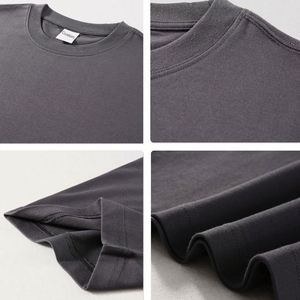 Design High Quality Cotton Men's Oversized T-Shirt with Custom Big Digital Logo Heavyweight Long Top-Promotional Offer - Product Image 4