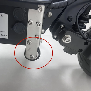 Chasis de Scooter Eléctrico Plegable para Adultos de 11 Pulgadas, Piezas de Repuesto, Tamaño Abierto de 150 mm, Marco de Scooter Eléctrico con Amortiguador de Resorte y Guardabarros - Product Image 4