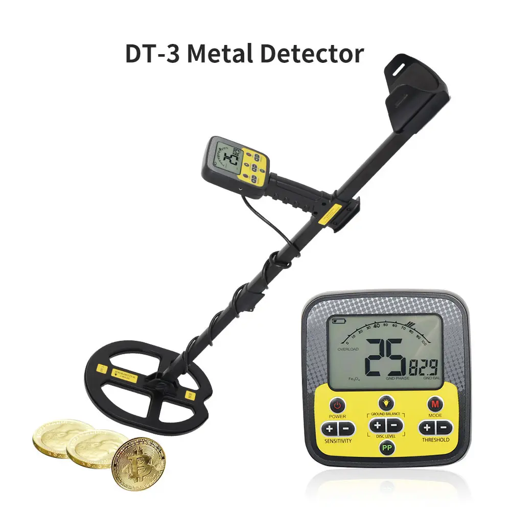 Best Hand Held Gold Finder Long Range Deep Target Waterproof Underground Gold and Silver Search Coil Metal Detector