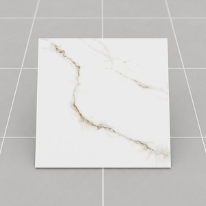 Calcatta Classic 2x2feet Glossy Porcelain Tiles Marble Effect Premium Interior Floor <b>Wall</b> Design - Product Image 6