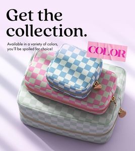 Custodia per trucco affascinante Design dolce e spazioso per studentesse perfette per la conservazione di prodotti per la cura della pelle - Product Image 2