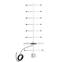 Antenne Yagi à Gain élevé 10 éléments 12dbi directionnelle extérieure 1100-1300mhz 1.2ghz avec connecteur Sma-j