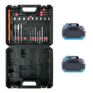 Kit de perceuse <span class=keywords><strong>à</strong></span> percussion sans fil 20V, subcompacte, sans balais, 1/2 pouce, avec mandrin sans clé pour travaux lourds - Product Image 6
