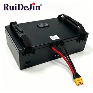 Batterie rechargeable personnalisée 44.4V 50.4V 25.9V 29.6V 60Ah 63Ah 80Ah SK Cellules Lithium Li-ion Lipo pour UAV UGV ATV RGV - Product Image 3