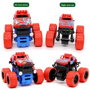 <span class=keywords><strong>Mini</strong></span>-voiture tout-terrain à rétrofriction avec roues robustes et carrosserie colorée en plastique, échelle 1:5, pour garçons, pour des courses amusantes - Product Image 4