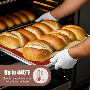 Food Grade <b>Silicone</b> <b>Baking</b> Mats Set of 6 Round & Square Cake Pan Mat <b>Silicone</b> <b>Baking</b> Slip Mat Oven Liner Sheet - Product Image 5