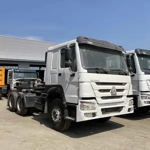 Usato Sinotruk Howo trattore camion 6x4 6x4 Cng camion camion trattore usato
