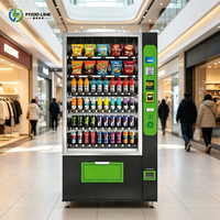Distributeur automatique de nourriture et de boissons, écran tactile, distributeur automatique de boissons en canettes, distributeurs automatiques commerciaux d'extérieur