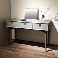 Table de maquillage et de coiffage minimaliste italienne sans assemblage
