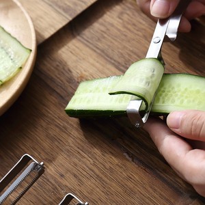 Pelador de Acero Inoxidable Multifunción, Herramienta para Pelar Frutas y Verduras, Utensilio de Cocina - Product Image 3