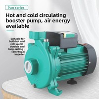 Bomba de Água Compacta e Potente PUN de Alta Pressão com Motor Monofásico, Tolerância de 130°C, Grande Fluxo e Elevação de Pressão para Aquecimento de Radiadores com Carcaça de Ferro Fundido