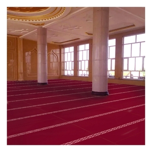 Chất Lượng Cao Axminster Wilton Tùy Chỉnh Thiết Kế Nhà Thờ Hồi Giáo Thảm Cầu Nguyện Mat Hồi Giáo Có Thể Đảo Ngược Thảm - Product Image 2