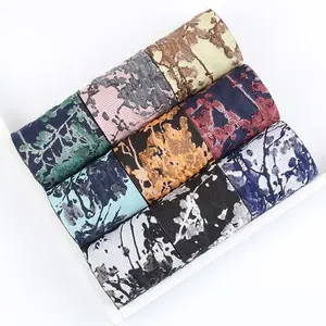 Koreanische Single Face Floral Jacquard Mixer Band Bogen Tinte National Painting Style Ribbon