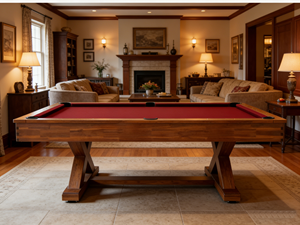 <span class=keywords><strong>Table</strong></span> de billard moderne en bois massif de 7 pieds avec poches en cuir véritable, <span class=keywords><strong>table</strong></span> de jeu multifonction 3-en-1 - Product Image 5