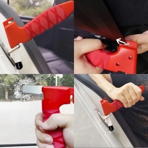 Car Handle for Elderly Support Vehicle Standing Support Safety Hammer Seatbelt Cutter Knife With Window Breaker Car Accessories - Product Image 6