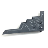 Avion militaire miniature en métal 1/200, bombardier stratégique B-2 de l'US Air Force, modèle d'avion de chasse pour collection ou cadeau