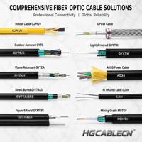 Kabel Drop FTTH Indoor Serat Optik Single-Mode dengan Selubung LSZH