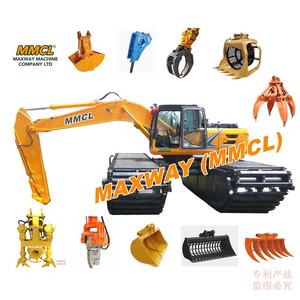 <span class=keywords><strong>MAXWAY</strong></span> (mmcl) ช่วงล่างรถขุดสัตว์ครึ่งบกครึ่งน้ำ MAX200PU แบริ่งและมอเตอร์18-22ตันคลาส - Product Image 1