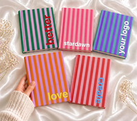 Carnet à couverture rigide personnalisé en tissu A5, couverture en lin, avec boucle pour stylo, pour cadeau d'affaires, bureau, école, écologique