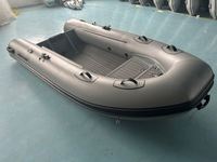 Bateau pneumatique semi-rigide (RHIB/RIB) de 3,2 m pour 5 personnes avec compartiment de rangement avant en aluminium étanche, modèle de luxe, personnalisable, provenance Chine
