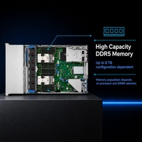 Serveur HPE ProLiant Compute DL380 Gen12 2U à double socket avec processeur Intel Xeon 6530P et stockage flexible