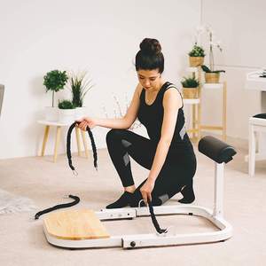 Appareil de musculation robuste pour fessiers, en acier, cuir PU et mousse, résistant à l'abrasion - Product Image 3