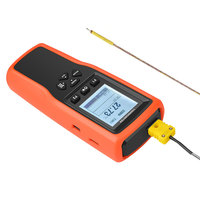 YET-610L Single Channel K/T/J Thermocouple Probe Temperature Data Logger Thermometer