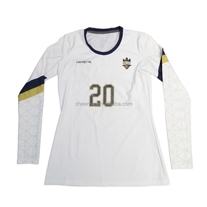 Benutzer definierte Langarm Damen Volleyball Trikots Anpassbare Volleyball Kleidung - Product Image 3