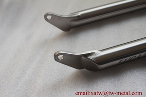 Tùy Chỉnh Titan <span class=keywords><strong>BMX</strong></span> Xe Đạp Ngã Ba 20 \ "Thẳng Steerer 9Mm Trục Không Khí Mùa Xuân 20 \" Tùy Chỉnh Ti <span class=keywords><strong>BMX</strong></span> Xe Đạp Ngã Ba - Product Image 3