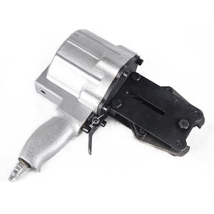 เครื่องรัด<span class=keywords><strong>ท่อ</strong></span>เหล็กแบบลมขนาด 32 มม. แรงดึงสูง กึ่งอัตโนมัติ สำหรับบรรจุภัณฑ์สิ่งทอ ความแม่นยำสูง - Product Image 2