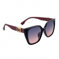 Mayorista Fabricante PC Frame Nuevas gafas de sol de lujo de moda de gran tamaño para las mujeres Protección UV
