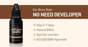 Tinte para <span class=keywords><strong>Cejas</strong></span> y Pestañas <span class=keywords><strong>de</strong></span> 10 ml, Tonalidades Naturales Negro y Marrón, Duración <span class=keywords><strong>de</strong></span> 5 a 7 Días, <span class=keywords><strong>Gel</strong></span>, Pasta - Product Image 6