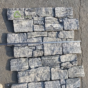 Panel de pared con forma de Z, granito gris, venas aleatorias - Product Image 3