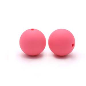 Vente chaude sans Bpa bébé <span class=keywords><strong>Non</strong></span> toxique Silicone perles de dentition perles de silicone en vrac pour enfants bricolage faisant Bracelet - Product Image 6