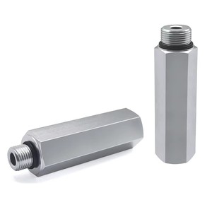 Connecteur <span class=keywords><strong>d</strong></span>'extension <span class=keywords><strong>d</strong></span>'embrayage standard OEM, entretoise hexagonale en aluminium, conversion <span class=keywords><strong>de</strong></span> filetage M16x1.5 / M22x1.5 pour <span class=keywords><strong>chambre</strong></span> <span class=keywords><strong>de</strong></span> frein à <span class=keywords><strong>air</strong></span> et <span class=keywords><strong>d</strong></span>'embrayage - Product Image 2